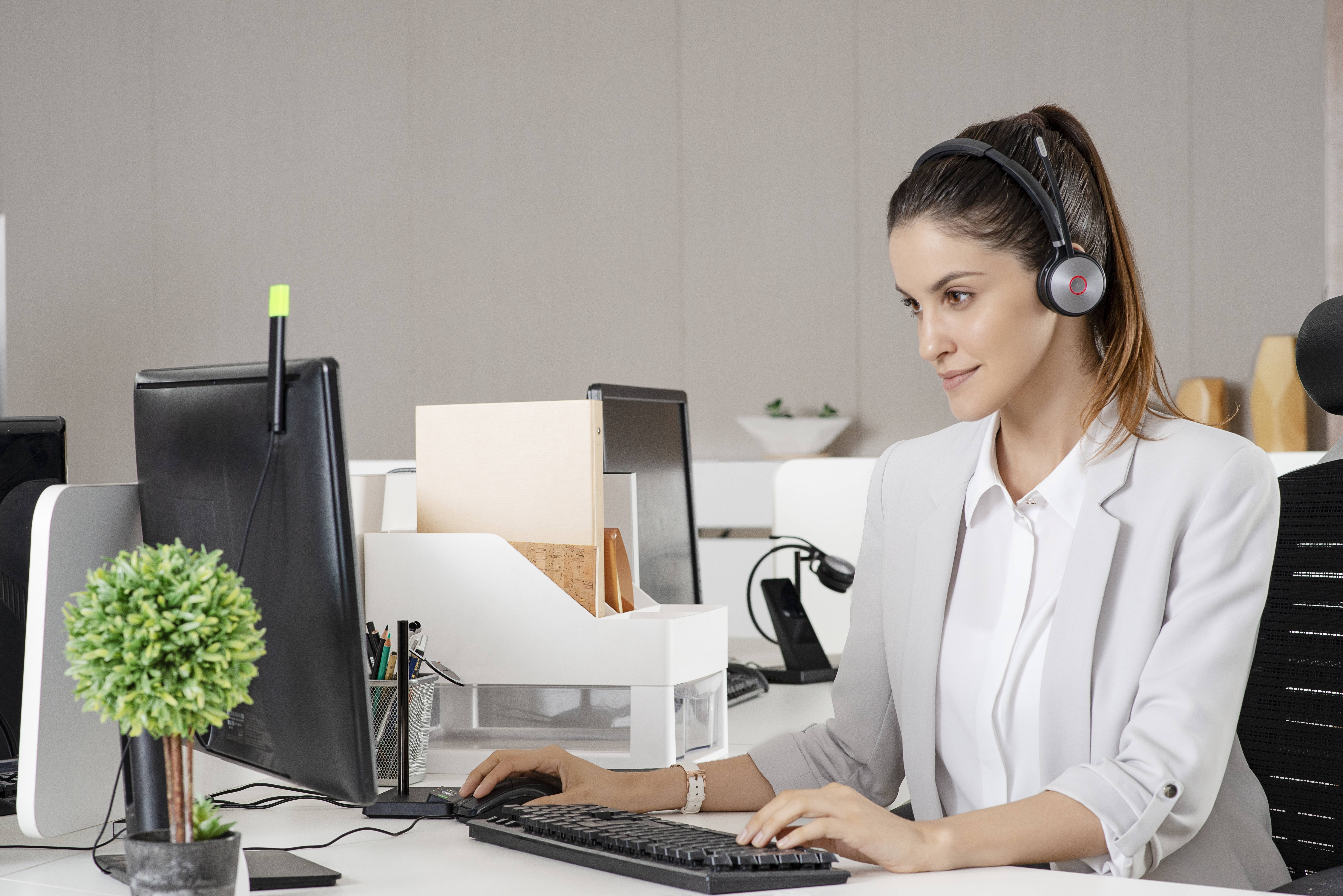 Yealink DECT Headset Zubehör Busylight für WH6x und MP50 (1300077)-2