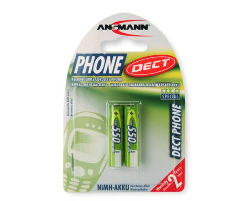 ANSMANN Dect - Telefonakku 2 x AAA NiMH 550 mAh (5035523)-2