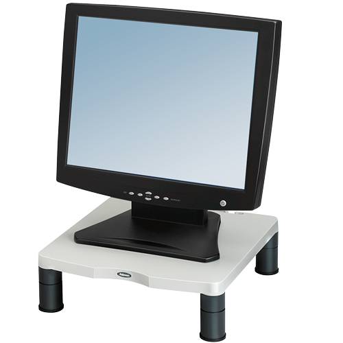 Rialzo per monitor Fellowes Riser Range Altezza: 5.1 fino a 10.2 cm Platino-2