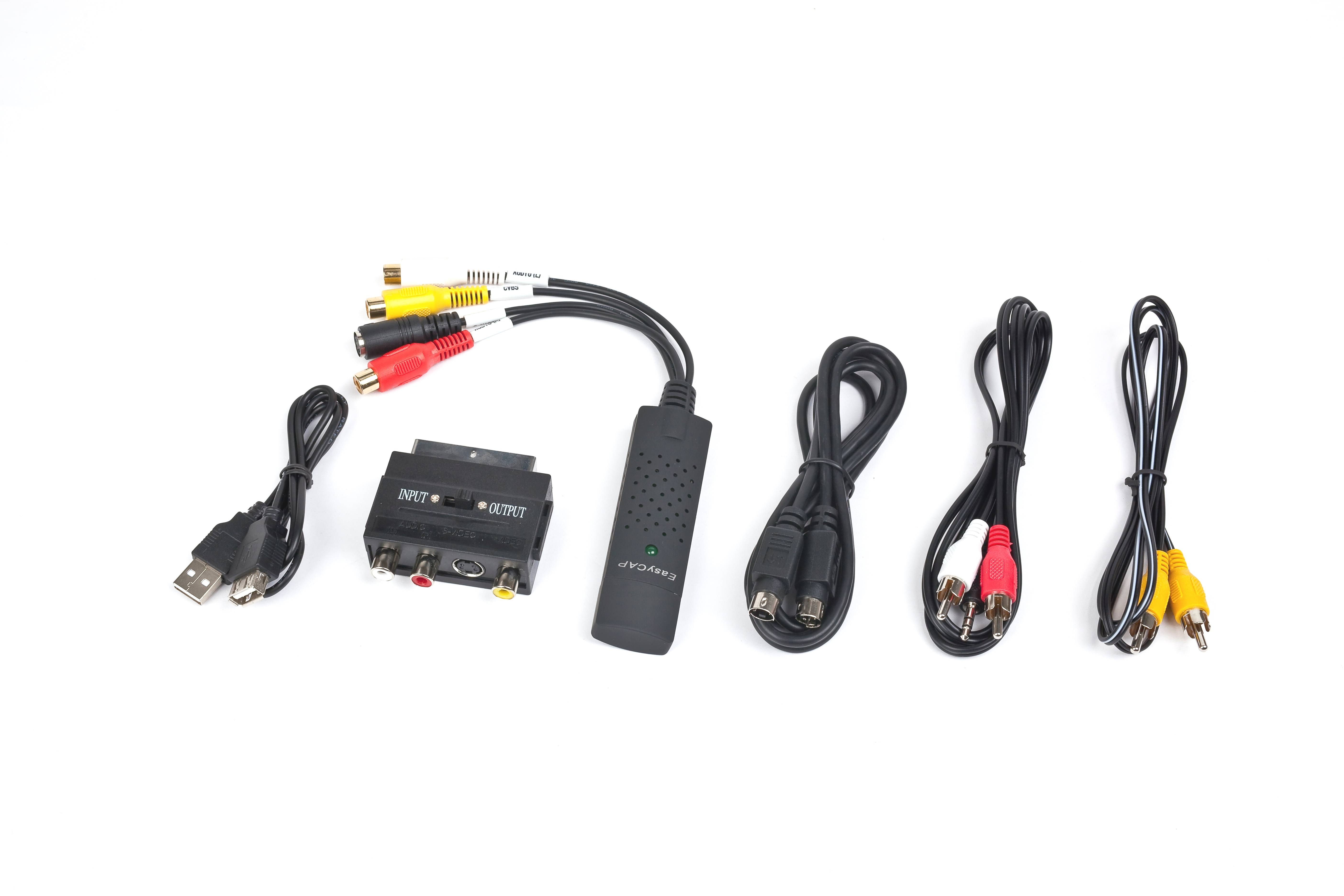 Audio-& Videograbber Gembird USB3.0 zum digit. von VHS Tapes (UVG-002)-1