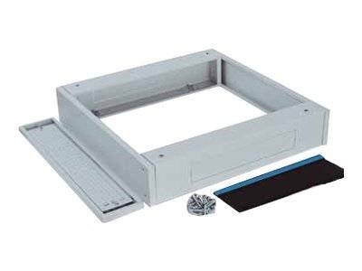 Triton RAC-PO-X81-XN Base Rack 19" 800x1000x120, max 400Kg, passacavi, grigio-2