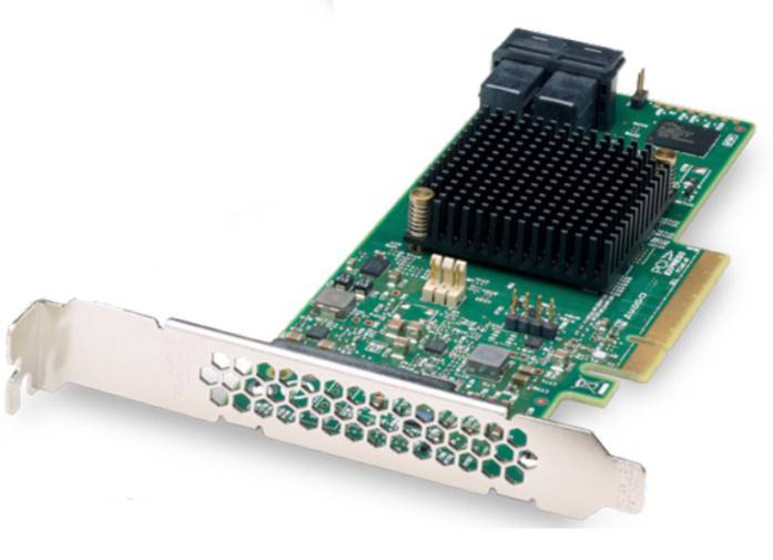 Broadcom HBA 9500-16i Tri-Mode - Speicher-Controller - 16 Sender/Kanal - SATA 6Gb/s / SAS 12Gb/s / PCIe 4.0 (NVMe) - PCI-2