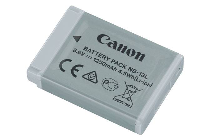 Batteria ricaricabile fotocamera Canon NB-13L 3.6 V 1250 mAh 9839B001AA-1