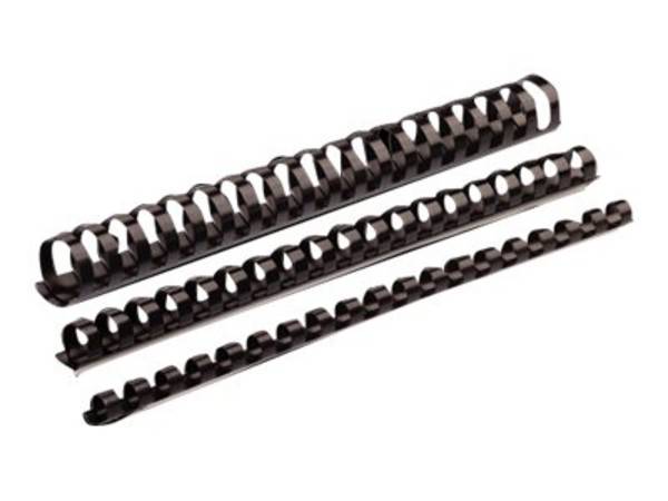 CF50 DORSO PLAST. D.25MM NERO