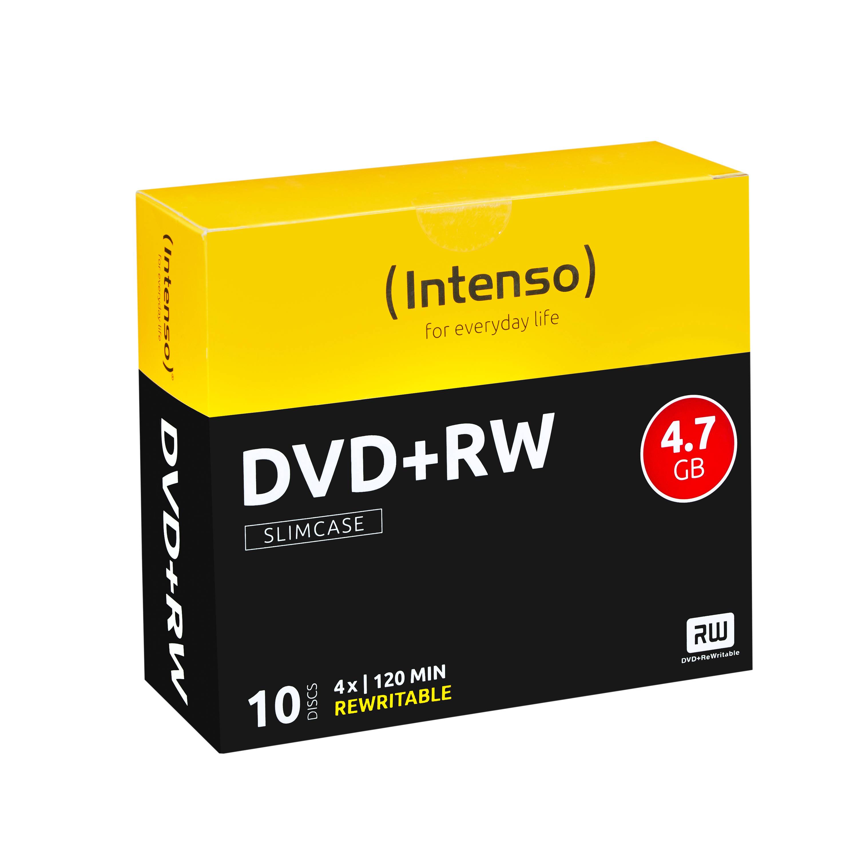 DVD+RW 4.7GB 4X SLIM CASE 10PZ.-1