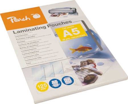 Peach 510439 pellicola per plastificatrice 25 pz-1