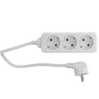 REV Tischsteckdose 3-fach 1,4 m weiß (512342555)-2