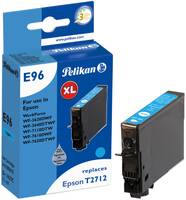 Pelikan E96 Ciano Epson WorkForce WF-3620DWF 3640DTWF 7110DTW 11 ml 1100 pagine Cyan 4109675-2