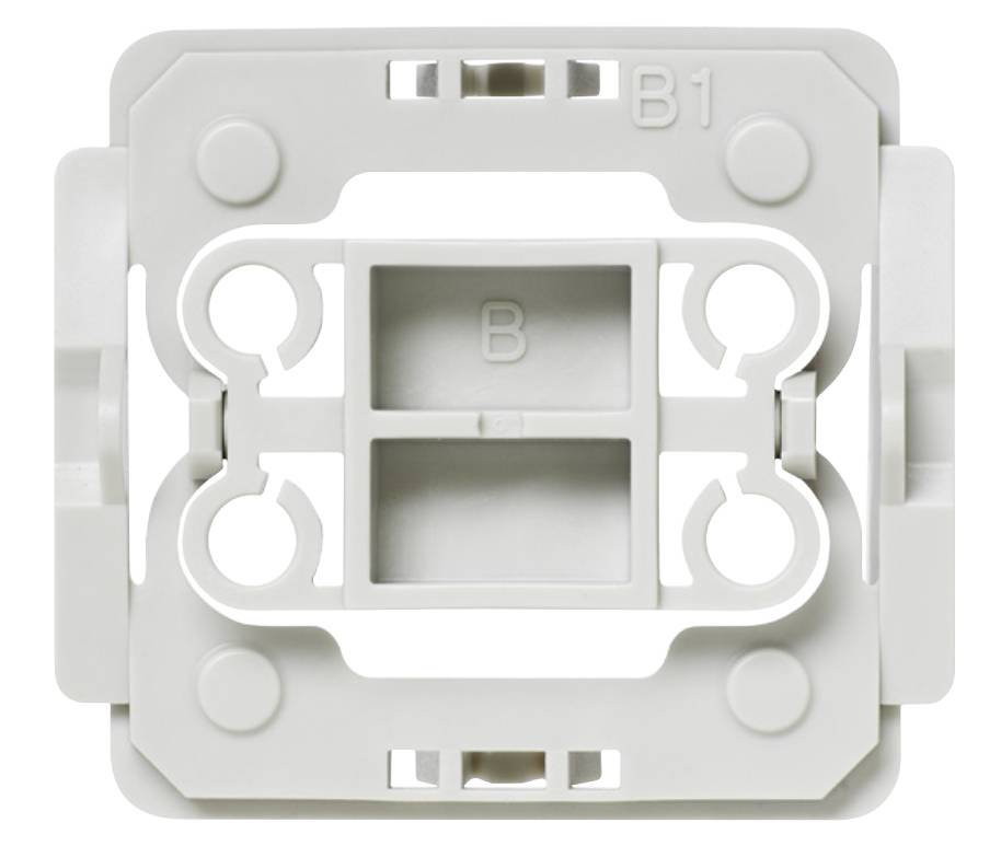 eQ-3 AG HomeMatic Berker B1 EQ3-ADA-B1 - adattatore per il montaggio dell'interruttore-1