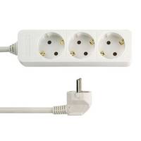 REV - Verlängerungsschnur - Wechselstrom 250 V - 3500 Watt - Eingabe, Eingang 2-polig - output connectors: 3 (2-polig) --2