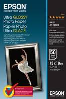 CARTA FOTO LUCIDA ULTRA 13X18CM 50F CARTA FOTOGRAFICA LUCIDA ULTRA IN FORMATO FOTOGRAFICO 13X18CM(50 FG) 300 G/M-2