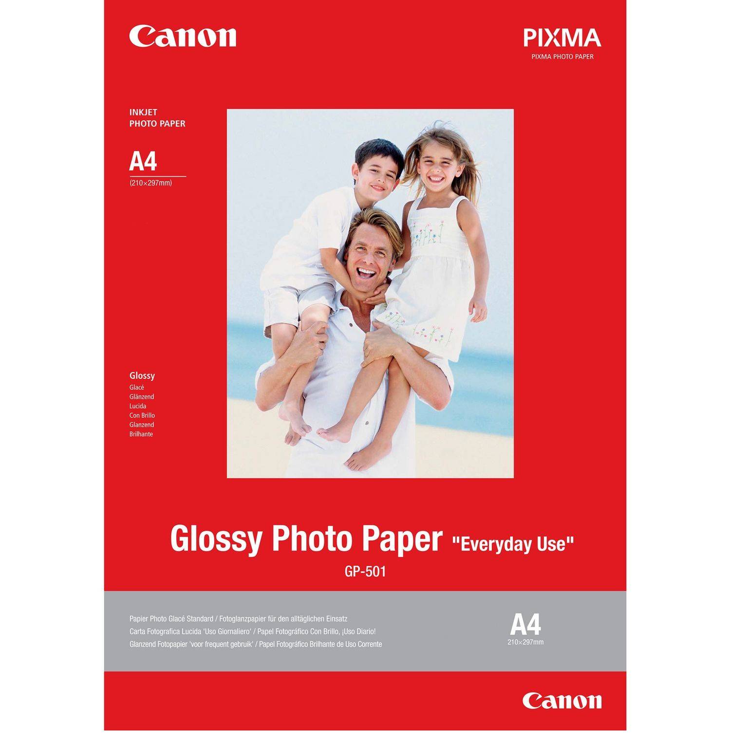 Canon GP-501 - Glänzend - weiß - A4 (210 x 297-1