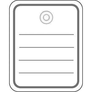 HERMA - Prezzo realizzati in cartone - bianco - 40 x 50 mm - 1000 pezzi. (6820)-1