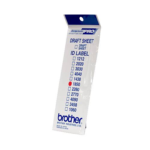 Brother ID1850 - Stempeletiketten - 18 x 50 mm 12 Etikett(en) - für StampCreator PRO SC-2000, PRO SC-2000USB (ID1850)-1