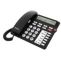 TipTel Tiptel Ergophone 1300 - Telefon mit Schnur mit Telefono a filo per anziani Segnalazione ottica di chiamata Displa-2