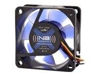 Noiseblocker BlackSilentFan XR1 Case per computer Ventilatore 6 cm Nero (Noisebl-0