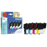 Pelikan P18 - Nero, Giallo, Ciano, Magenta - compatibile - cartuccia d'inchiostro (alternativa a: Brother LC980BK, Broth-2