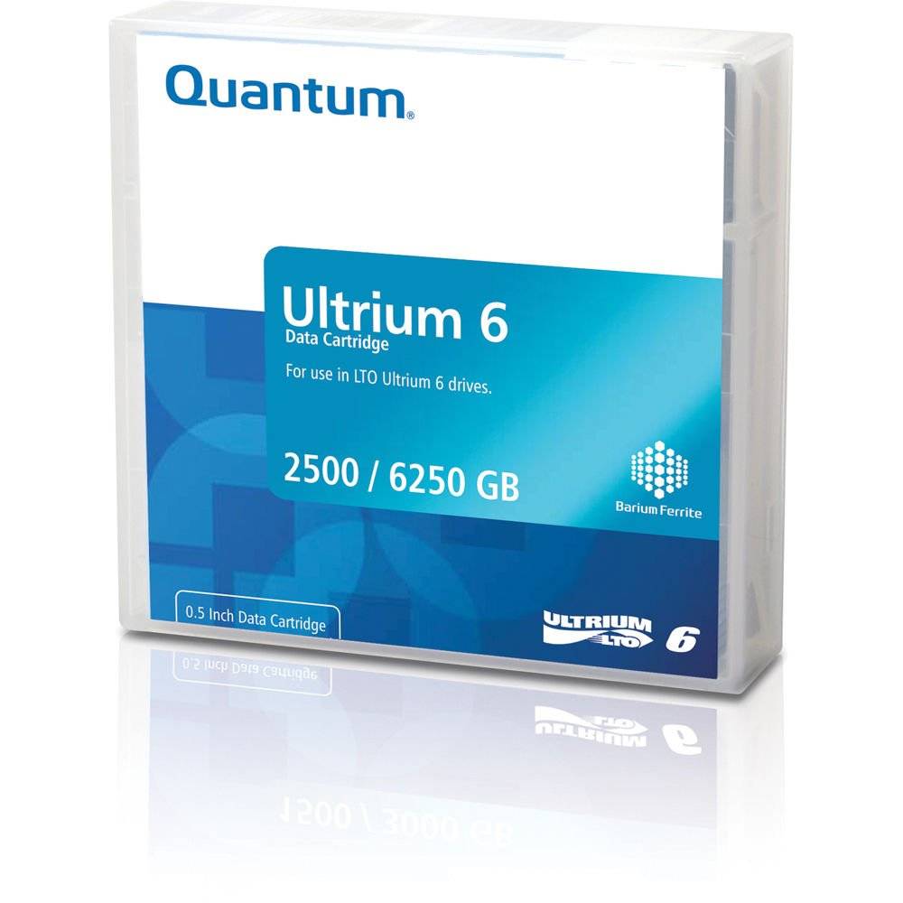 Quantum - 20 x LTO Ultrium 6 - 2,5TB / 6,25TB - Schwarz - Library Pack (MR-L6LQN-LP)-1