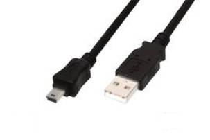 Digitus cavo usb 2.0 mini ''b'' 5 poli mt.1,80 in confezione da espositore-1