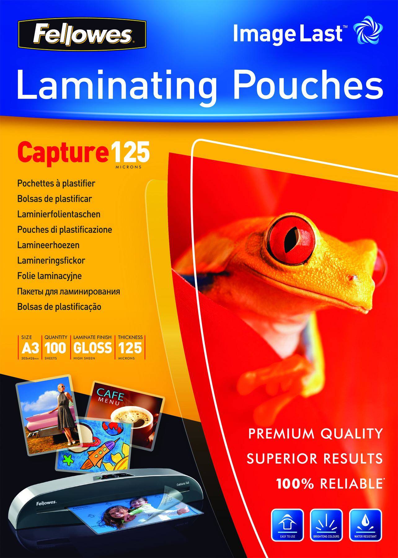 Fellowes 5307506 pellicola per plastificatrice 100 pz-1