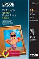 Epson Glossy - 102 x 152 mm - 200 g/m² - 500 fogli di carta fotografica-2