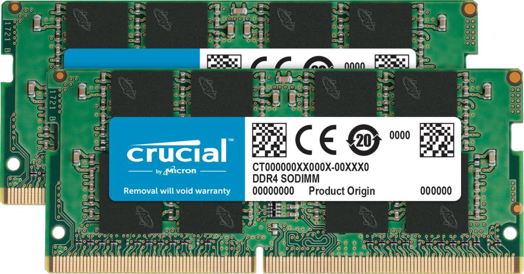 Crucial CT2K16G4SFRA32A memoria 32 GB 2 x 16 GB DDR4 260-pin SO-DIMM-1