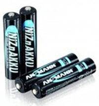 Batteria Ansmann Nickel Zinc LR03 AAA NiZn 1,6 Volt 900 mWh in un set di 4-0