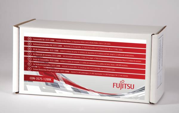 Fujitsu 3575-1200K Kit di consumabili (Consumabl Kit fi-6800/6400 2pk)