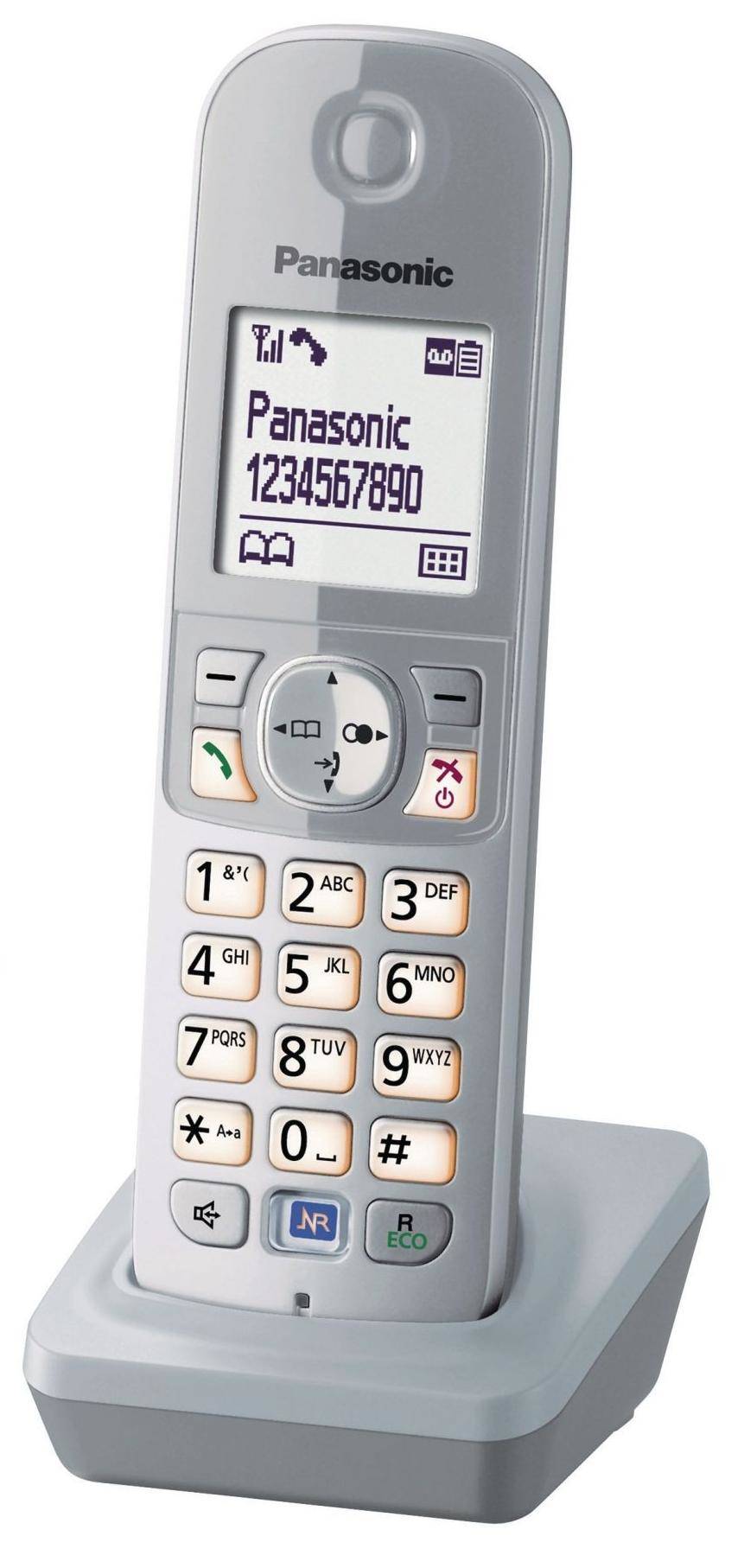 Panasonic KX-TGA681 Telefono DECT Identificatore di chiamata Argento-1