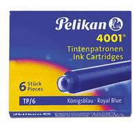 Cartucce per Stilografica 4001 TP/6 Pelikan - 0ATM01 (Blu Royal Conf. 6)-2