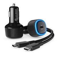 • USB-C-Autoladegerät • 60-W • für Laptops, Tablets und Telefone-2