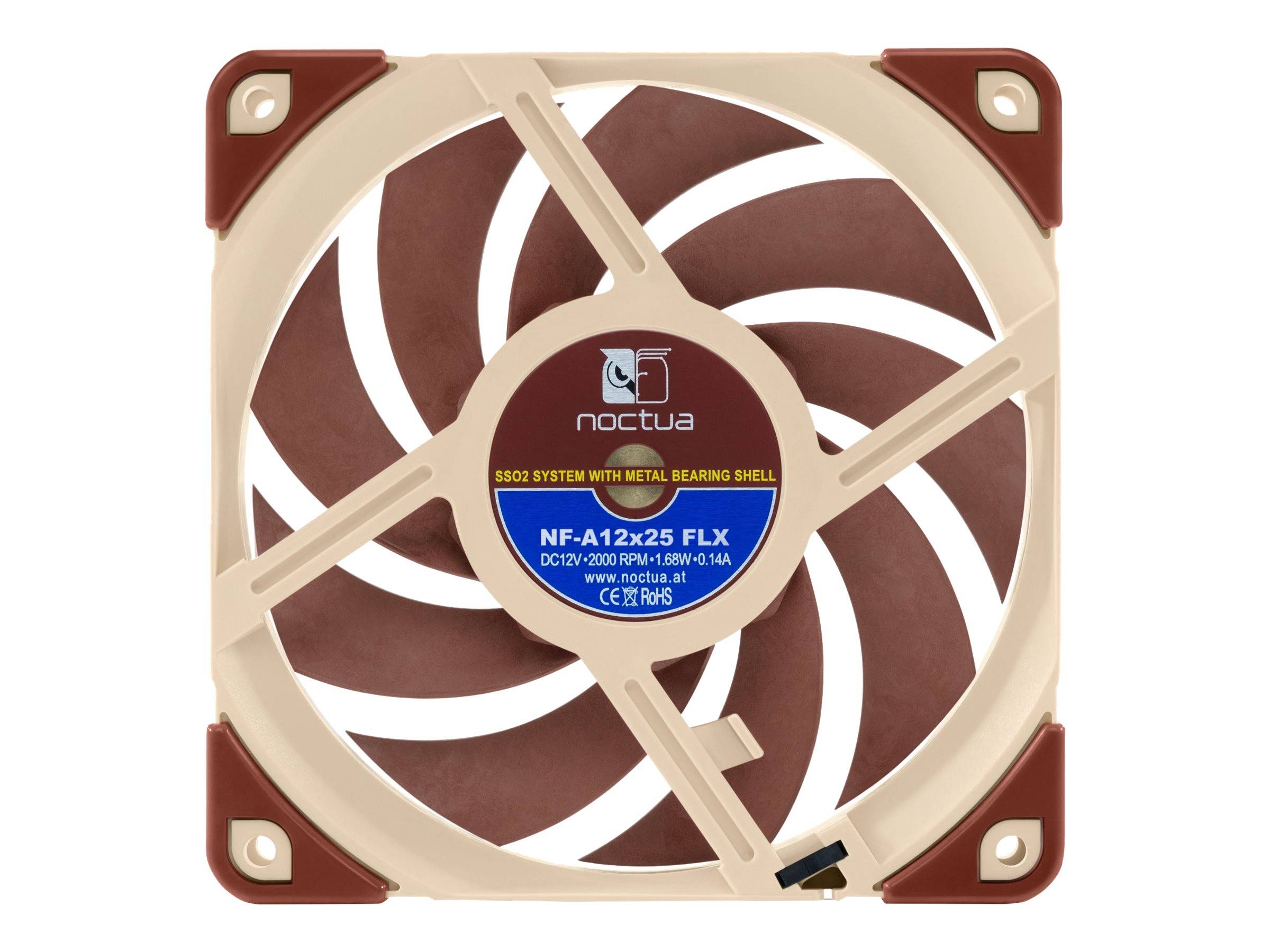 Noctua NF-A12x25 FLX - Gehäuselüfter - 120 mm-3