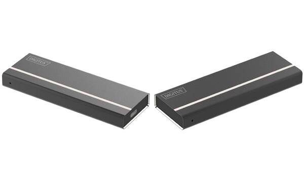 Digitus DA-71120 Alloggiamento SSD M.2 USB-C® (USB 3.1 Gen 2) 10 GBit/s M.2 PCIe NVMe 2230, 2242, 2260, 2280 DA-71120-2
