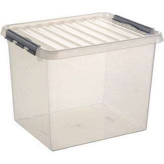 contenitori per articoli da sole Helit Box 52 L Q-Line 52,0 l - 50,0 x 40,0 x 38,0 cm trasparente-3