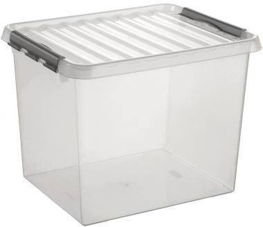 Immagine simbolo per contenitori per articoli da sole Helit Box 52 L Q-Line 52,0 l - 50,0 x 40,0 x 38,0 cm trasparente
