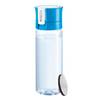 Brita Fill&Go Bottle Filtr Blue Bottiglia per filtrare l'acqua 0,6 L Blu, Traspa