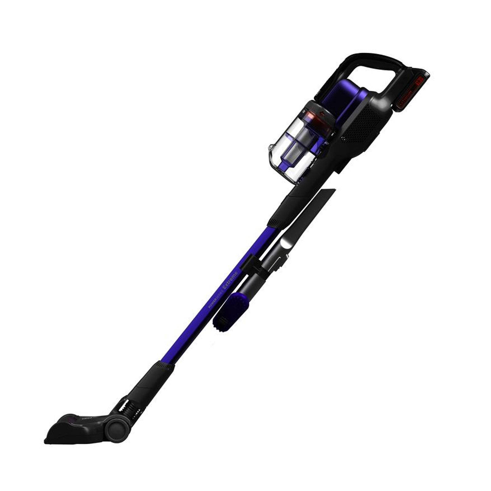 Black e Decker BHFEV182CP scopa elettrica Aspirapolvere a bastone 2 in 1 Batteria Secco Senza sacchetto 36 W Viola 2 Ah