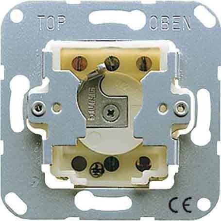 Jung Schlüsselschalter 10AX 250V 1-pol. CD 133.18 WU (CD133.18WU)-1