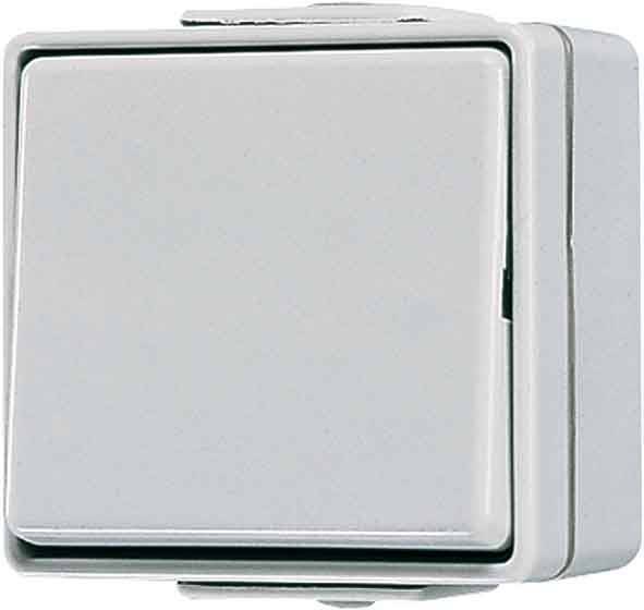 JUNG Wippschalter 607W WG600 IP44 Kreuz 607W (607W)-1