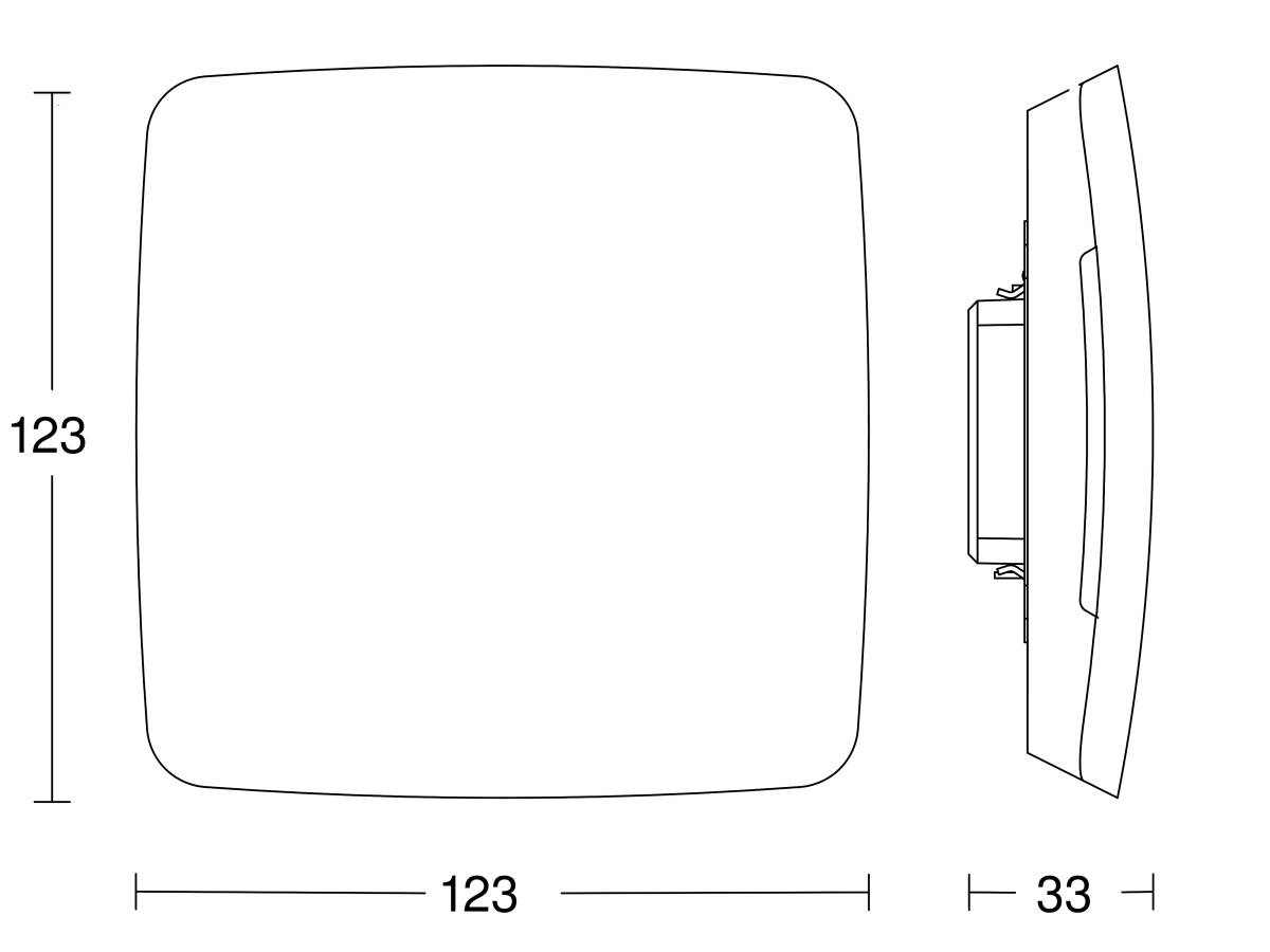 Präsenzmelder True Presence KNX Multisensor UP (056353)-1
