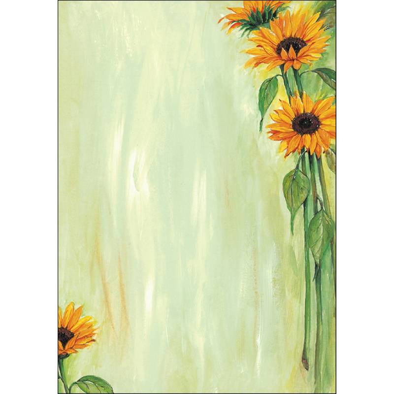 Sigel Sunflower Motivi Paper DIN A4 90 g/m²-0