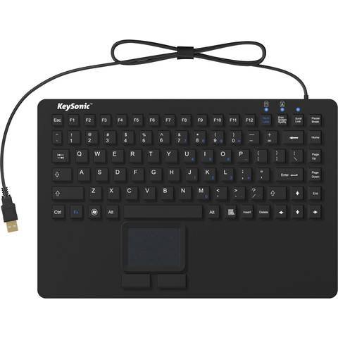 KeySonic KSK-5230IN tastiera USB QWERTY Inglese US Nero-0