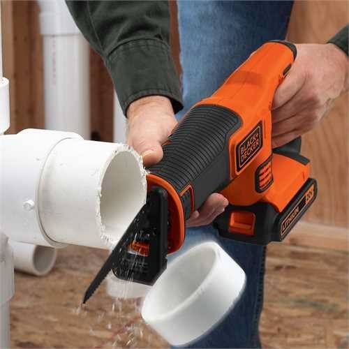 Black & decker sega universale gattuccio 18v con 1 batteria da 1,5ah-3