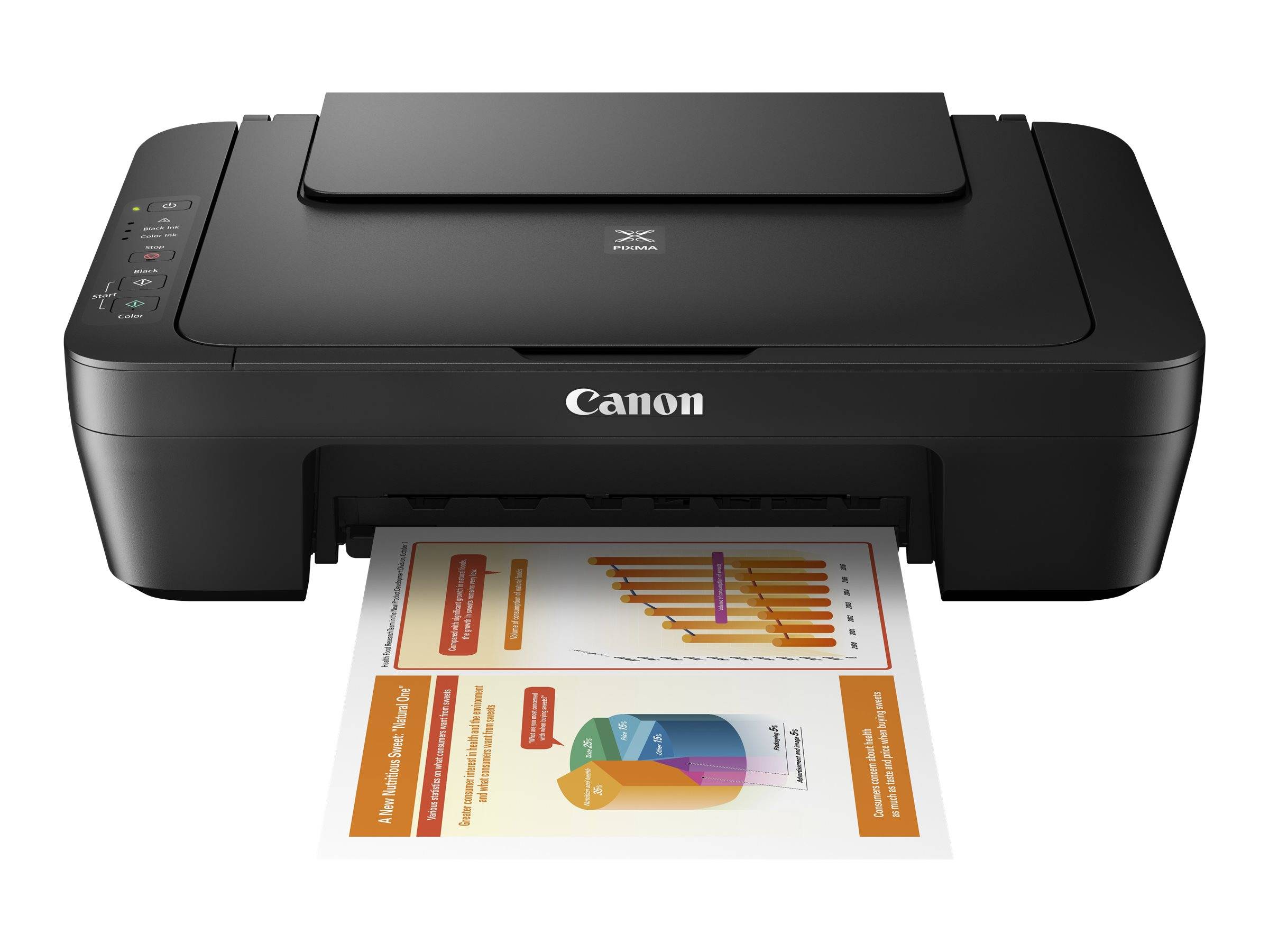 Stampante Multifunzione Canon PIXMA MG2555S a Getto Inchiostro a Colori Nero-2