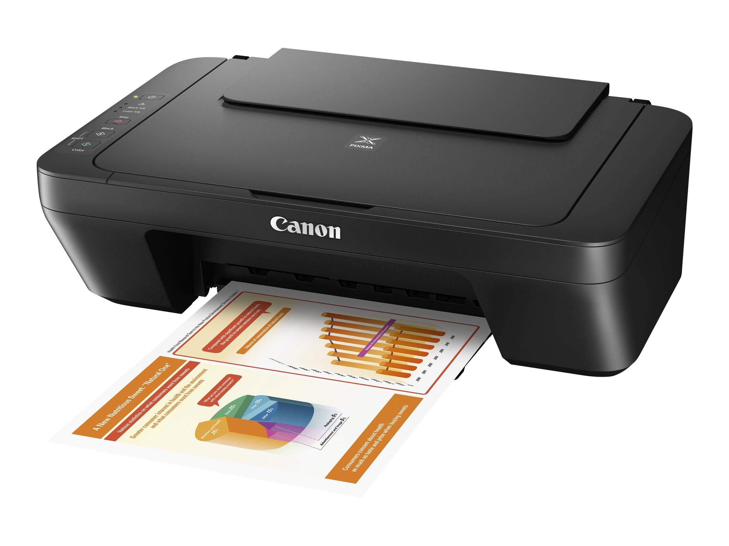 Stampante Multifunzione Canon PIXMA MG2555S a Getto Inchiostro a Colori Nero-3