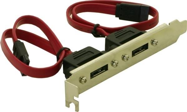 Delock Coperchio SATA, interno/esterno - SATA (W)-2