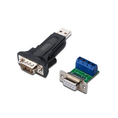 Digitus USB 2.0 Adattatore [1x Spina RS485 - 1x Spina A USB 2.0] DA-70157 