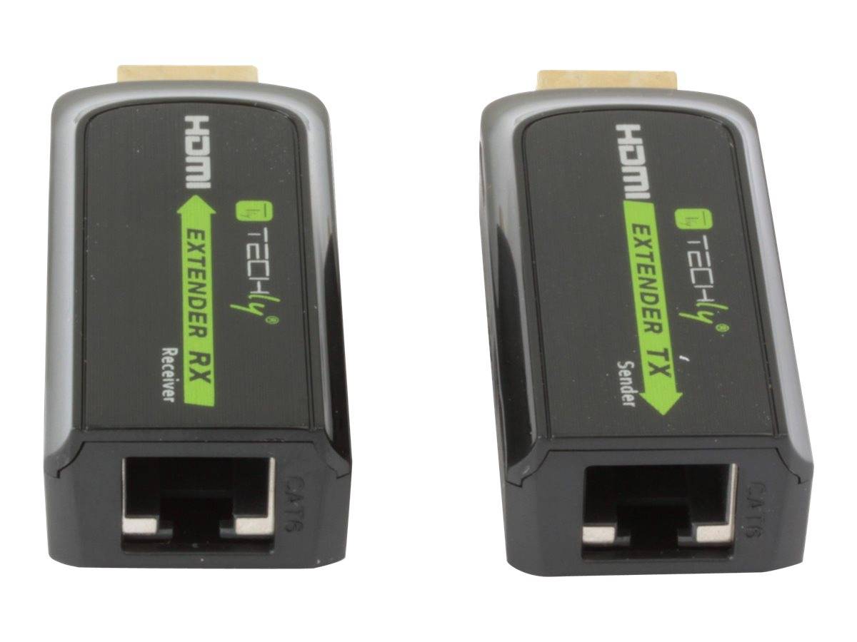 Techly IDATA EXT-E70S moltiplicatore AV Trasmettitore e ricevitore AV Nero IDATA EXT-E70S-4