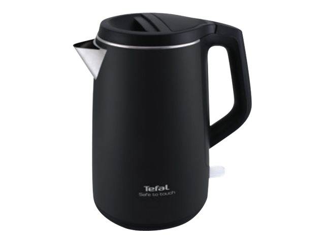 Tefal KO3718 1.7l 2400W Schwarz - Edelstahl Wasserkocher (KO 3718)-0