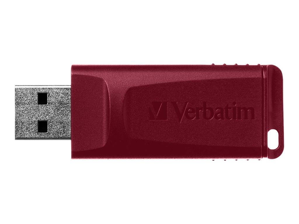 Chiavetta USB 2.0 Verbatim da 16 GB, dispositivo di scorrimento, rosso-blu-verde, confezione multipla (R) 10 MB/s,...-2